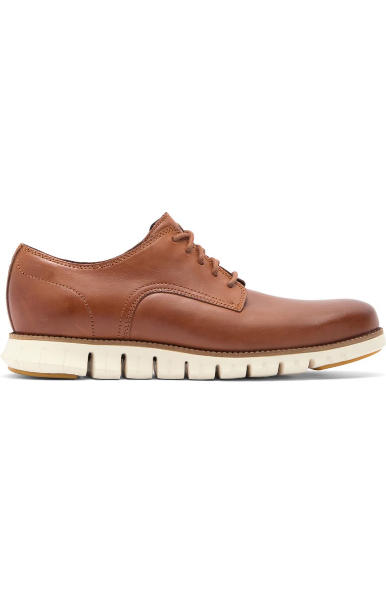 Cole Haan ZeroGrand Plain Toe Oxford, Alternate, color, British Tan Ivory