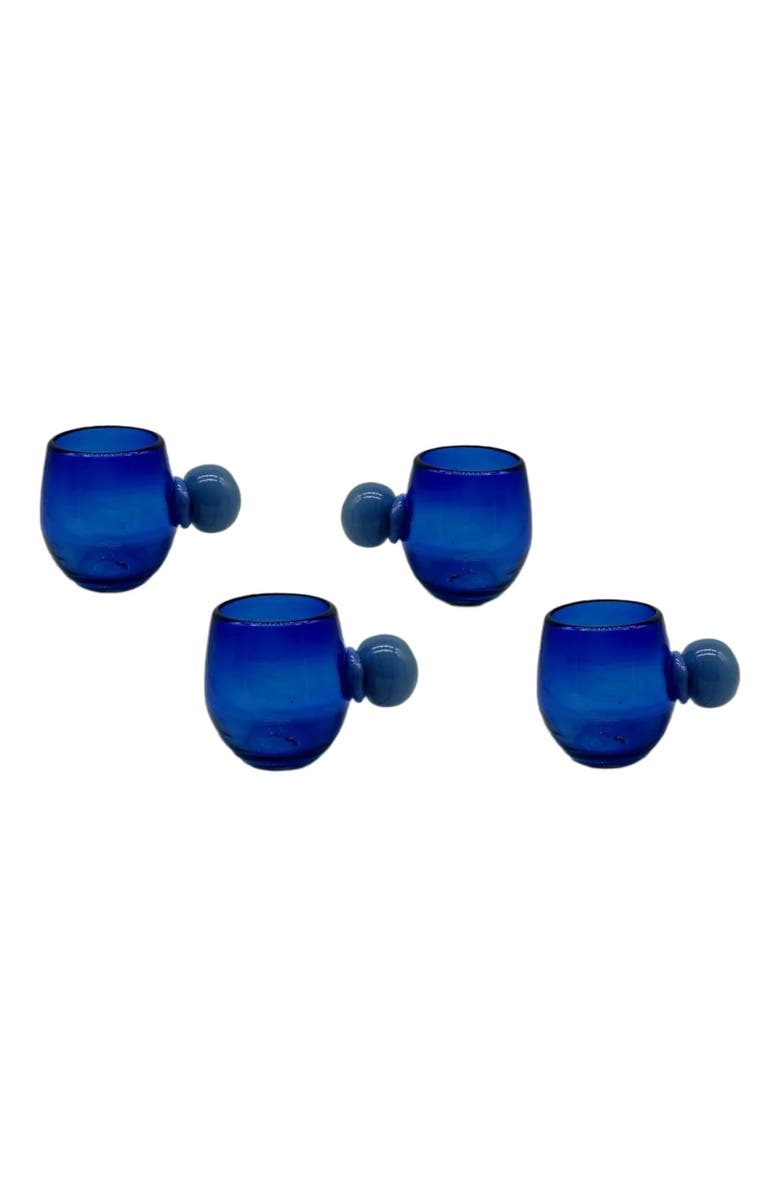 Meso Goods Salinas Glass - Set of 4, Alternate, color, Blue