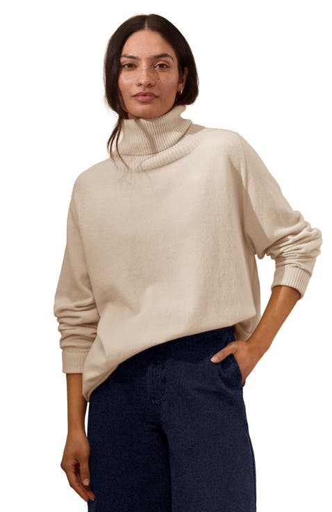 Supersoft Slouchy Turtle Neck Sweater
