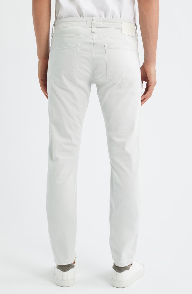Mavi Jeans Jake Slim Fit Twill Pants, Alternate, color, Ivory Casual Twill