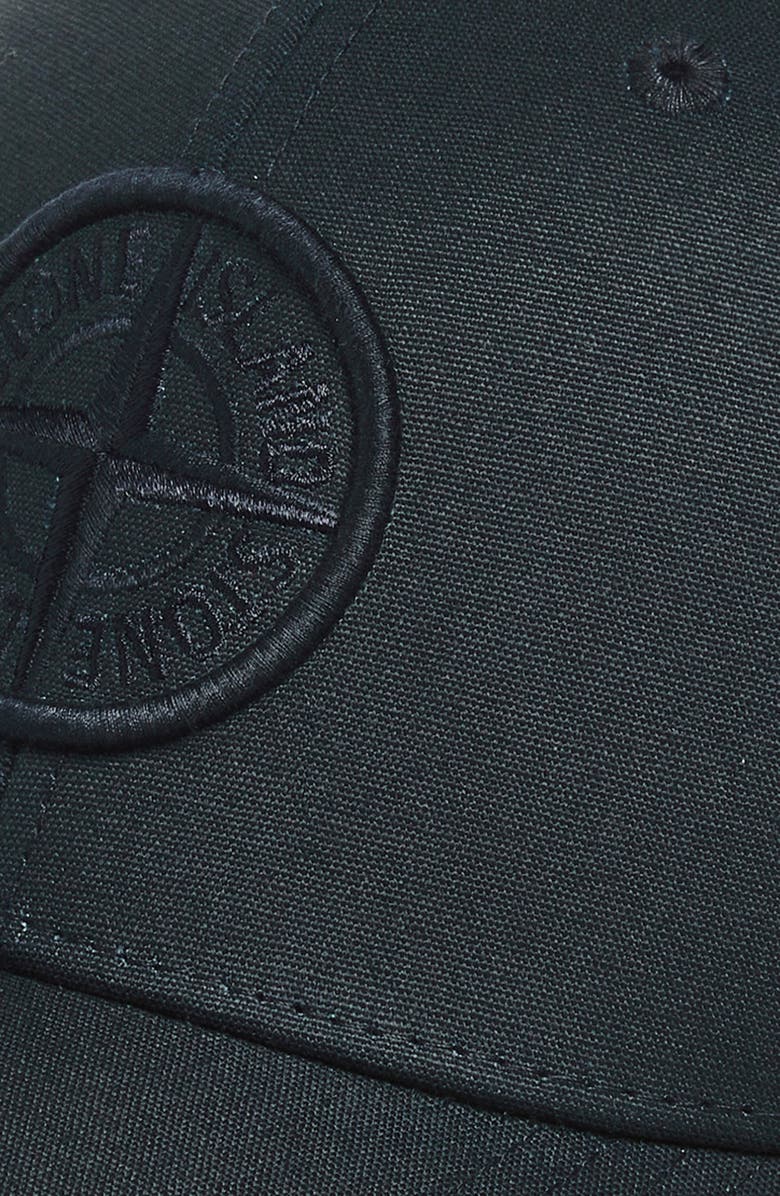 Stone Island Logo Embroidered Baseball Cap, Alternate, color, Navy Blue