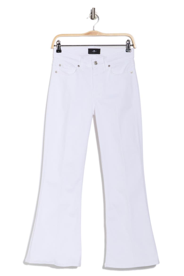 Dojo Mid Rise Ankle Flare Jeans, Alternate, color, CASABLANCA