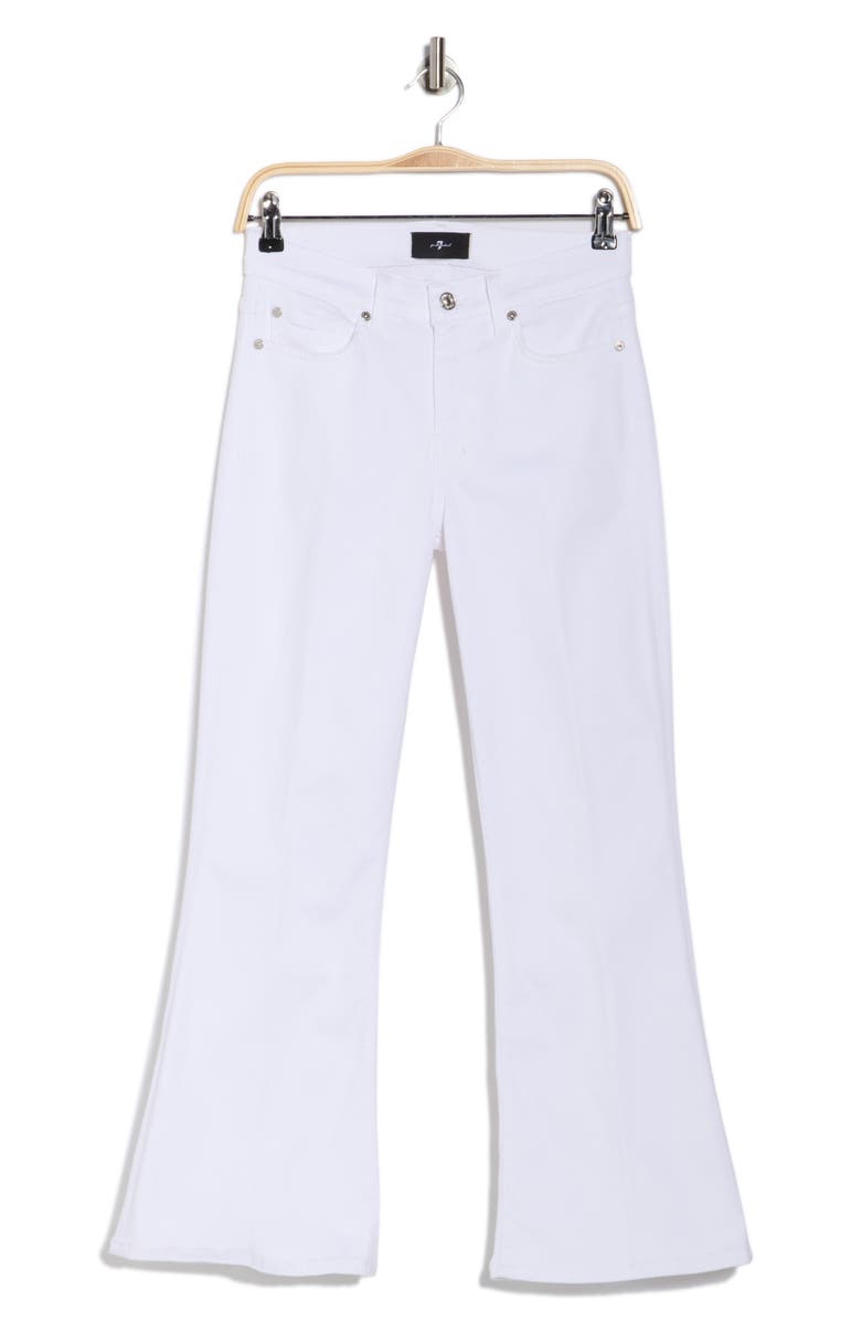 7 For All Mankind Dojo Mid Rise Ankle Flare Jeans, Alternate, color, Casablanca