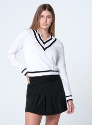 Lucky in Love Victory V-Neck Sweater