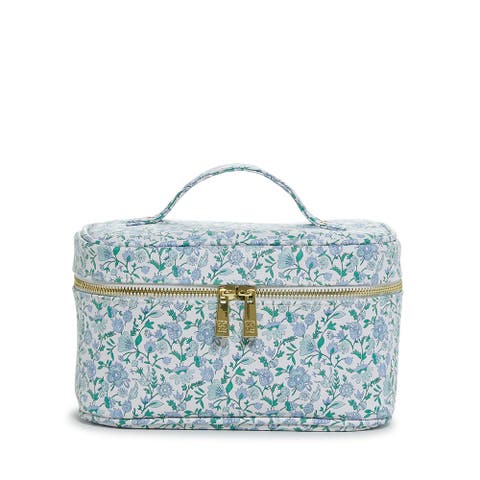 Hamptons Floral Train Case