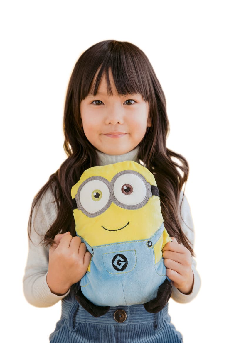 Minion Bob® 2-in-1 Stuffed Animal Hoodie, Alternate, color, YELLOW