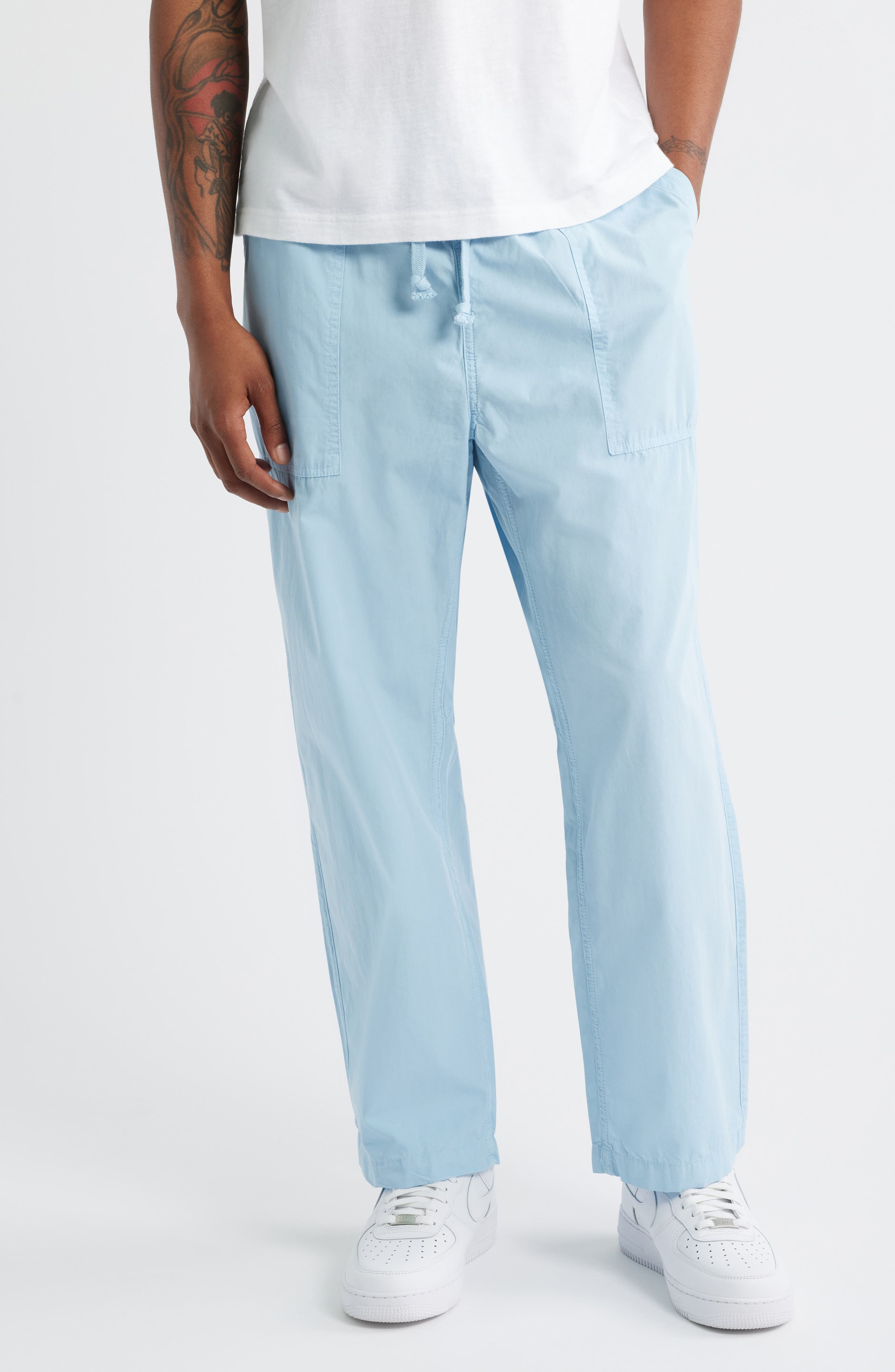Service Works Organic Cotton Poplin Drawstring Chef Pants