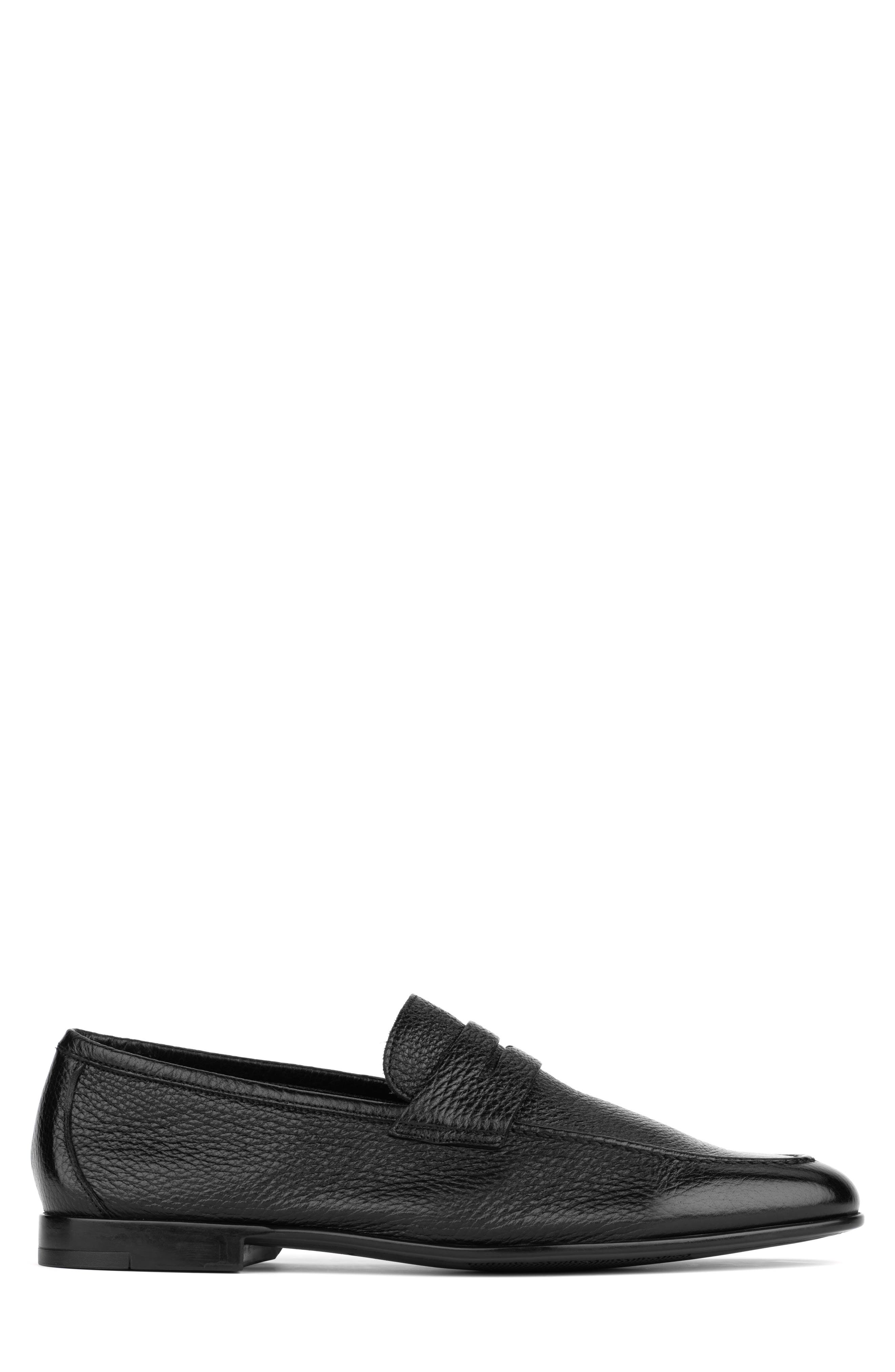 TO BOOT NEW YORK Dunmore Penny Loafer, Alternate, color, Black