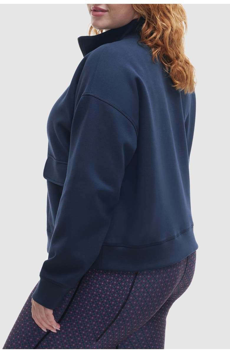 Peloton Tech Double Knit Full Zip, Alternate, color, Deep Navy