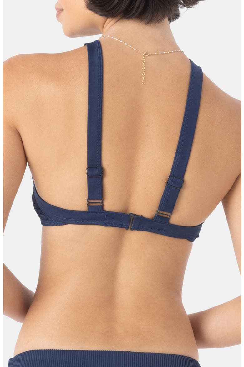 Love Rib Bikini Top, Alternate, color, MOOD INDIGO
