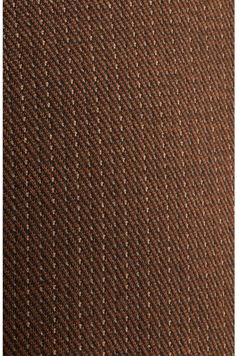 Cam Jacquard Stretch Ponte Pants, Alternate, color, BROWN MULTI