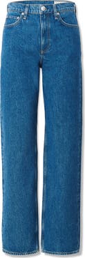rag & bone Shea High Waist Straight Leg Jeans