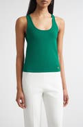 ST. JOHN Pari Santa Roma Sweater Tank