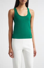 ST. JOHN Pari Santa Roma Sweater Tank