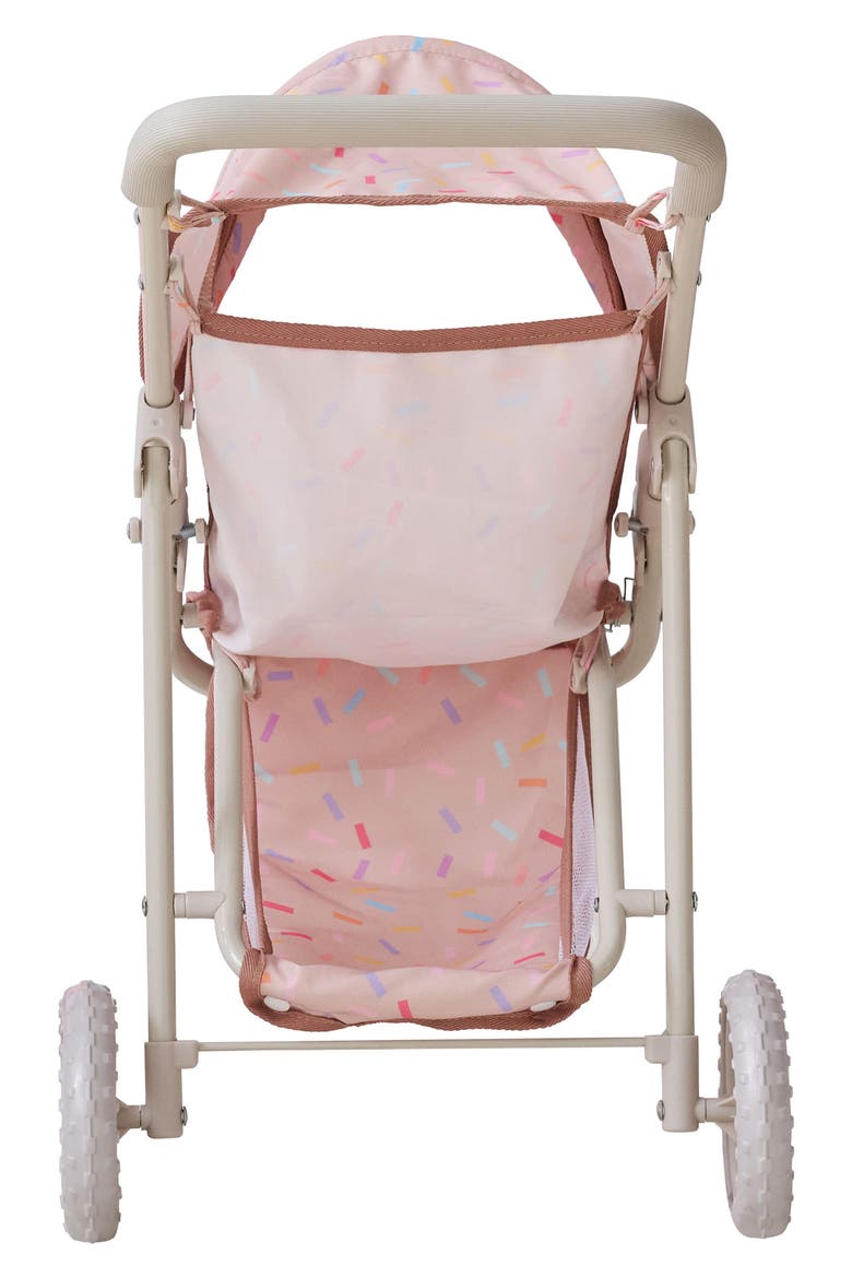 Olivia's Little World Confetti Baby Doll Stroller, Alternate, color, BEIGE