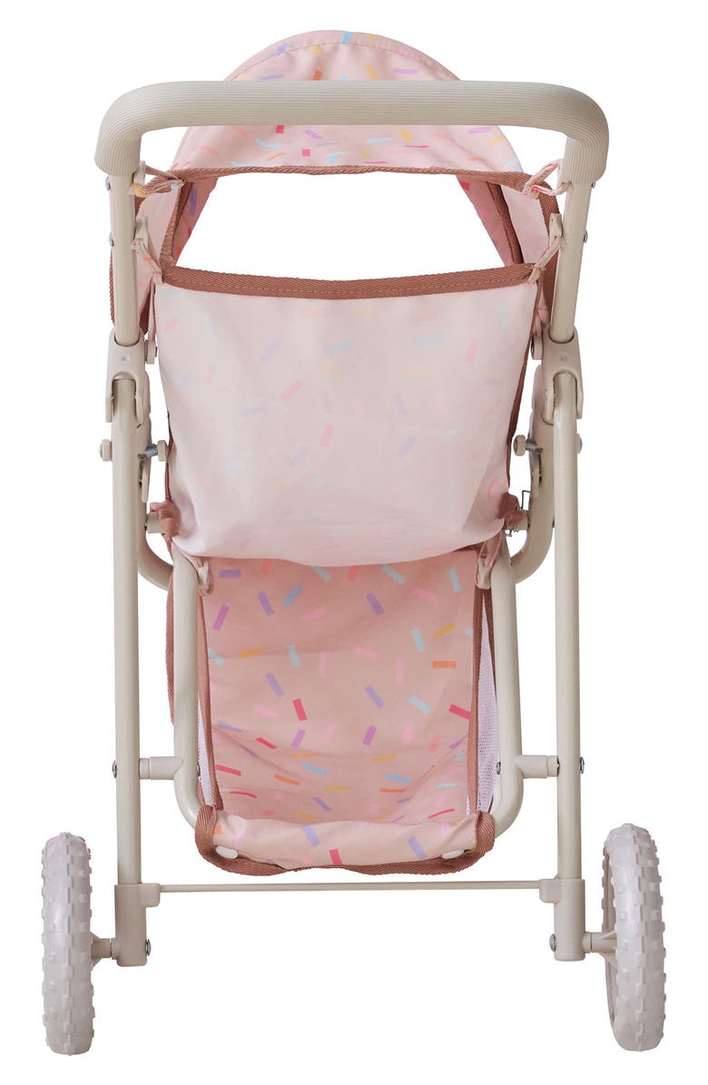 Teamson Kids Olivia's Little World Confetti Baby Doll Stroller, Alternate, color, Beige