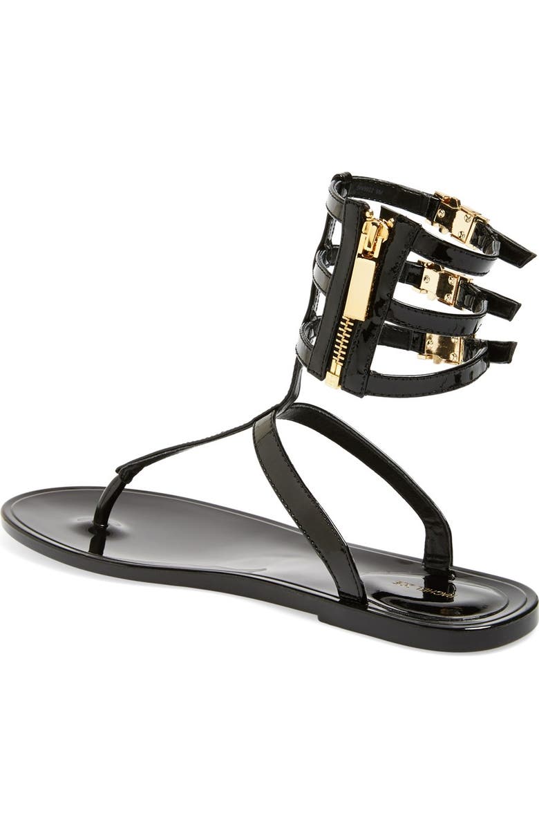 Rachel Zoe 'Cecille' Leather Ankle Strap Sandal, Alternate, color,