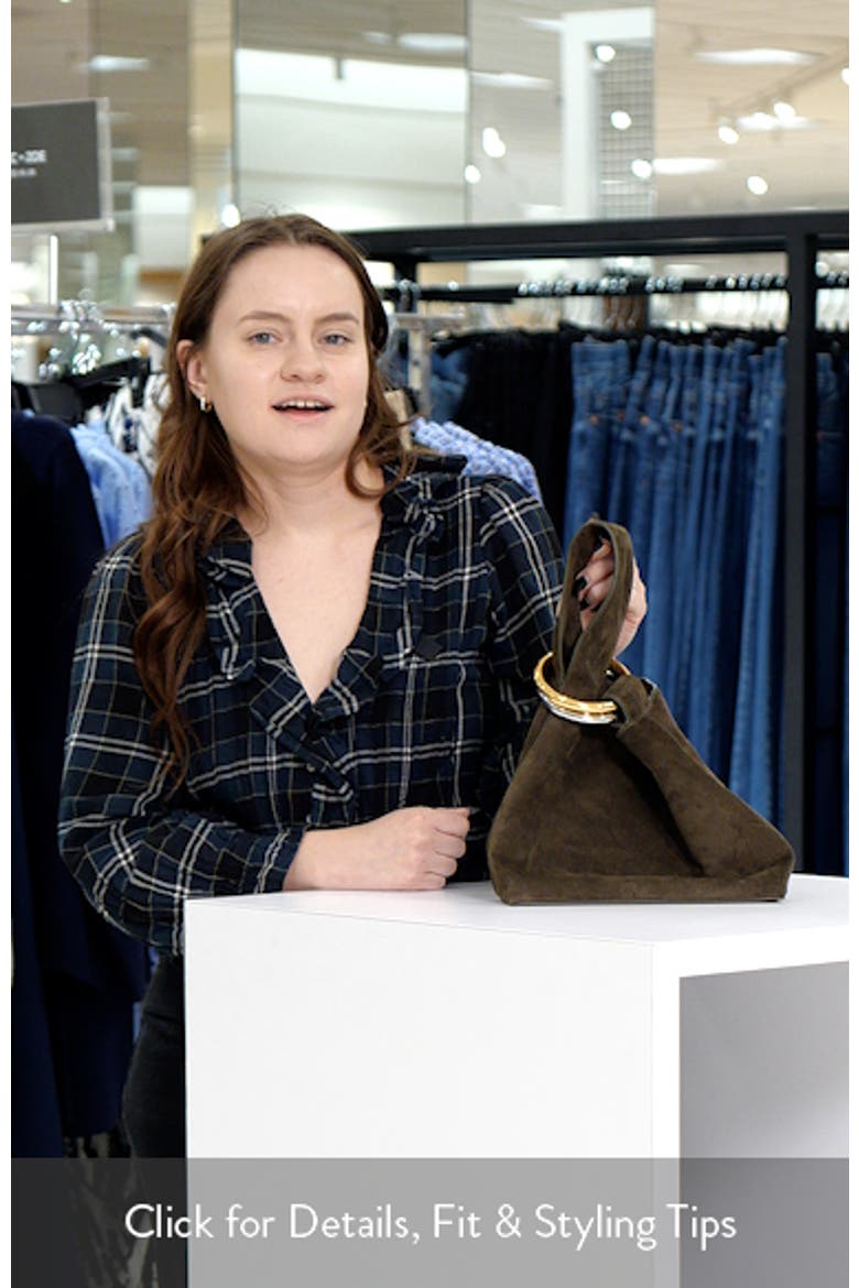 Swing Suede Top Handle Bag video
