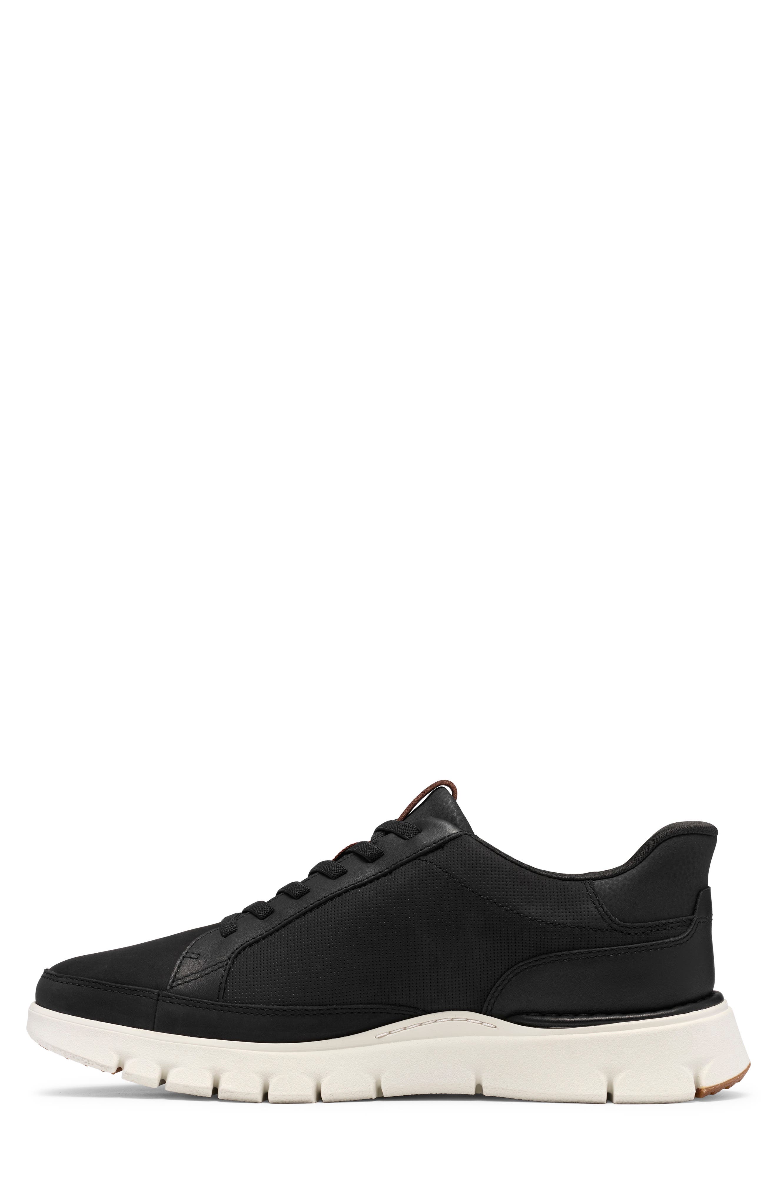 Step365 Lace Sneaker, Alternate, color, BLACK NUBUCK
