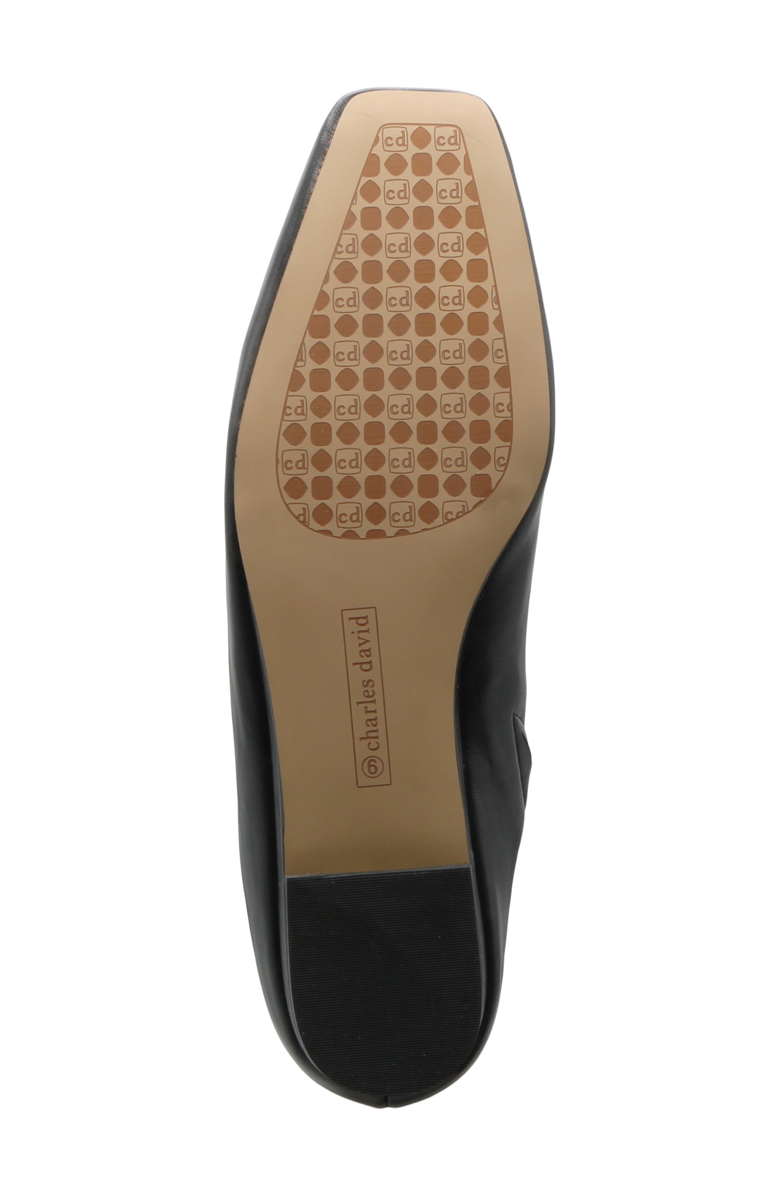 Viking Faux Leather Flat Mule, Alternate, color, DK BROWN-SM