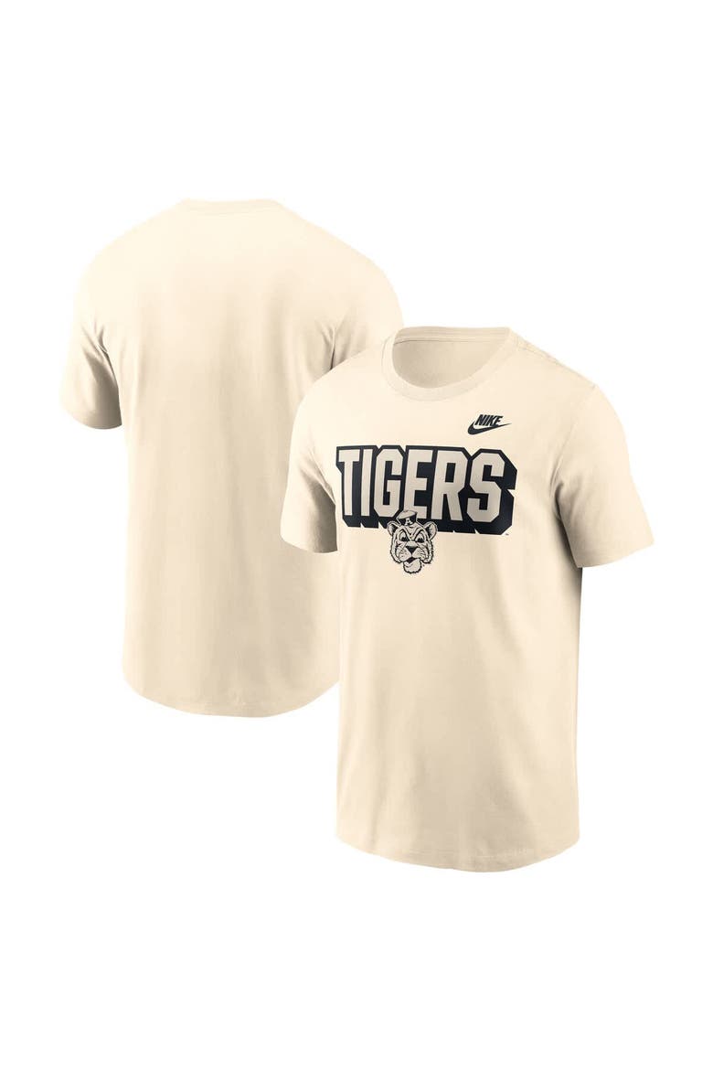 Men's Nike Natural Auburn Tigers Team Bold T-Shirt, Main, color, Natural