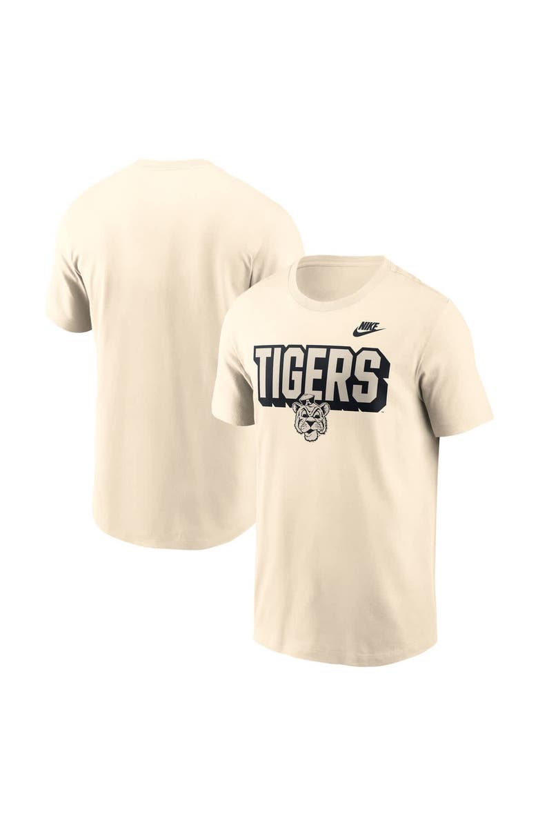 Nike Men's Nike Natural Auburn Tigers Team Bold T-Shirt, Main, color, Natural