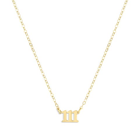 Angel Numbers Necklace