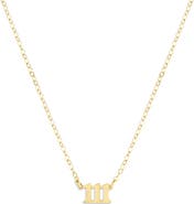 Set & Stones Angel Numbers Necklace