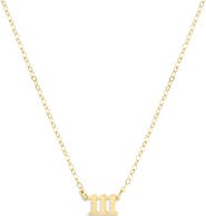 Set & Stones Angel Numbers Necklace