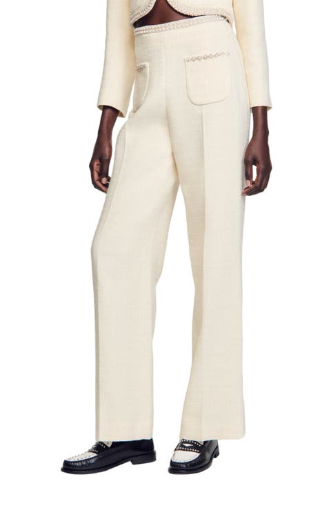 Women's Tweed Wide-Leg Pants | Nordstrom