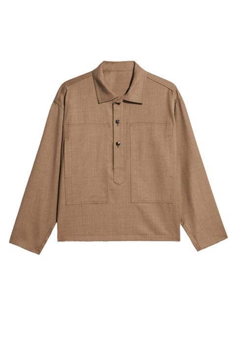 Fuego Wool Fresco Overshirt