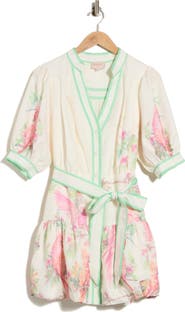 CIEBON Ashton Tie Waist Shirtdress