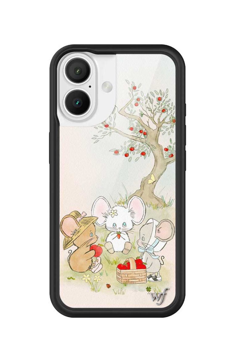Mice Friends iPhone Case, Alternate, color, Tan