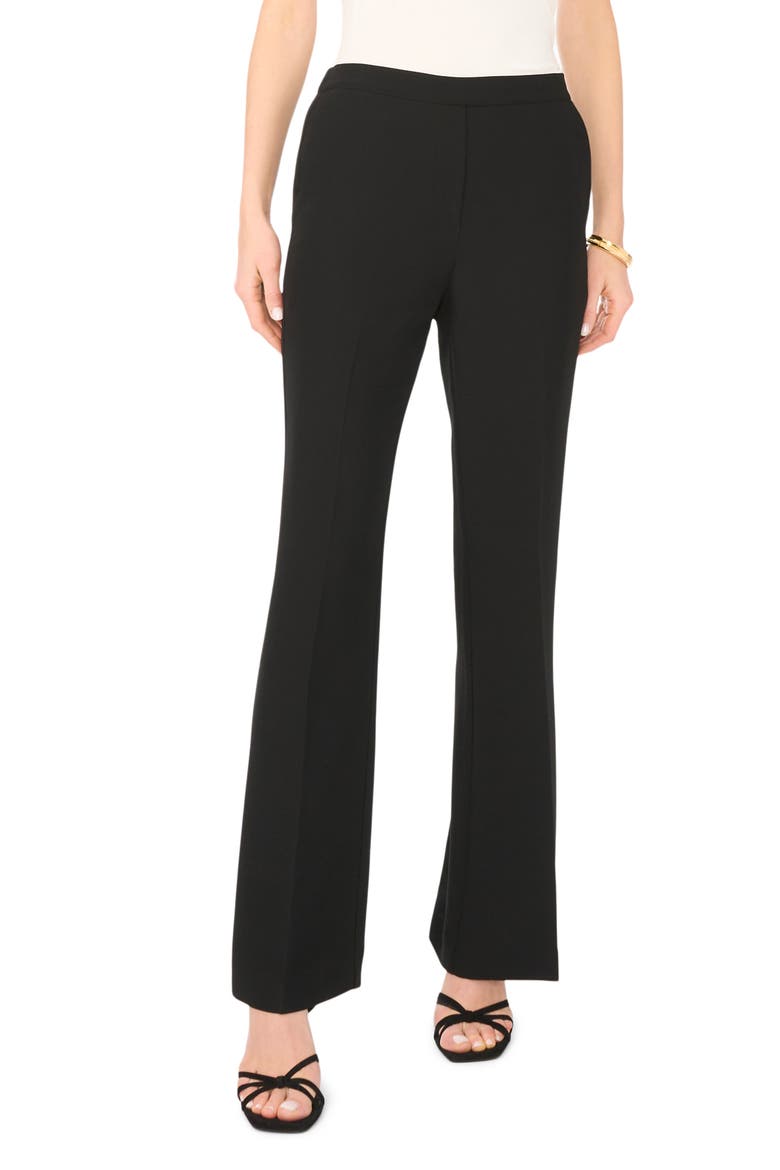 Pull-On Flare Pants, Main, color, RICH BLACK