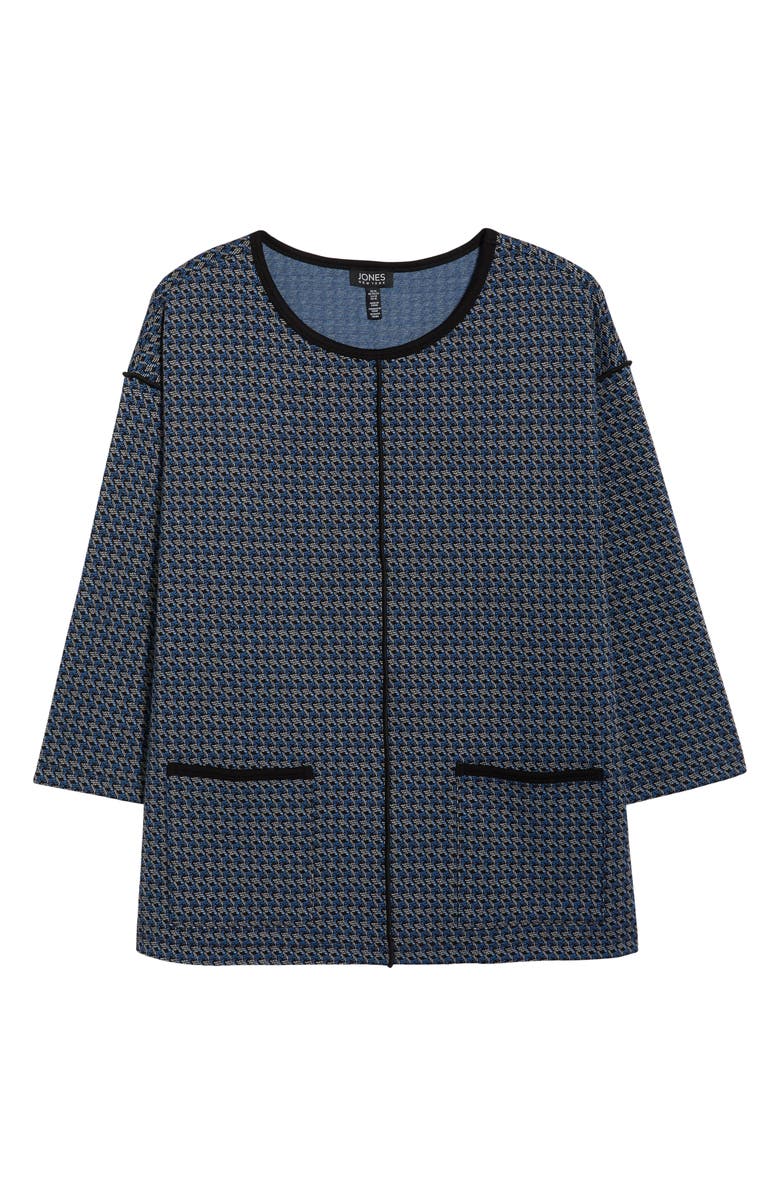 Jones New York Binding Edge Pocket Top, Alternate, color, Jones Black Multi