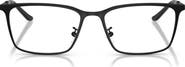 Emporio Armani 55mm Pillow Optical Glasses