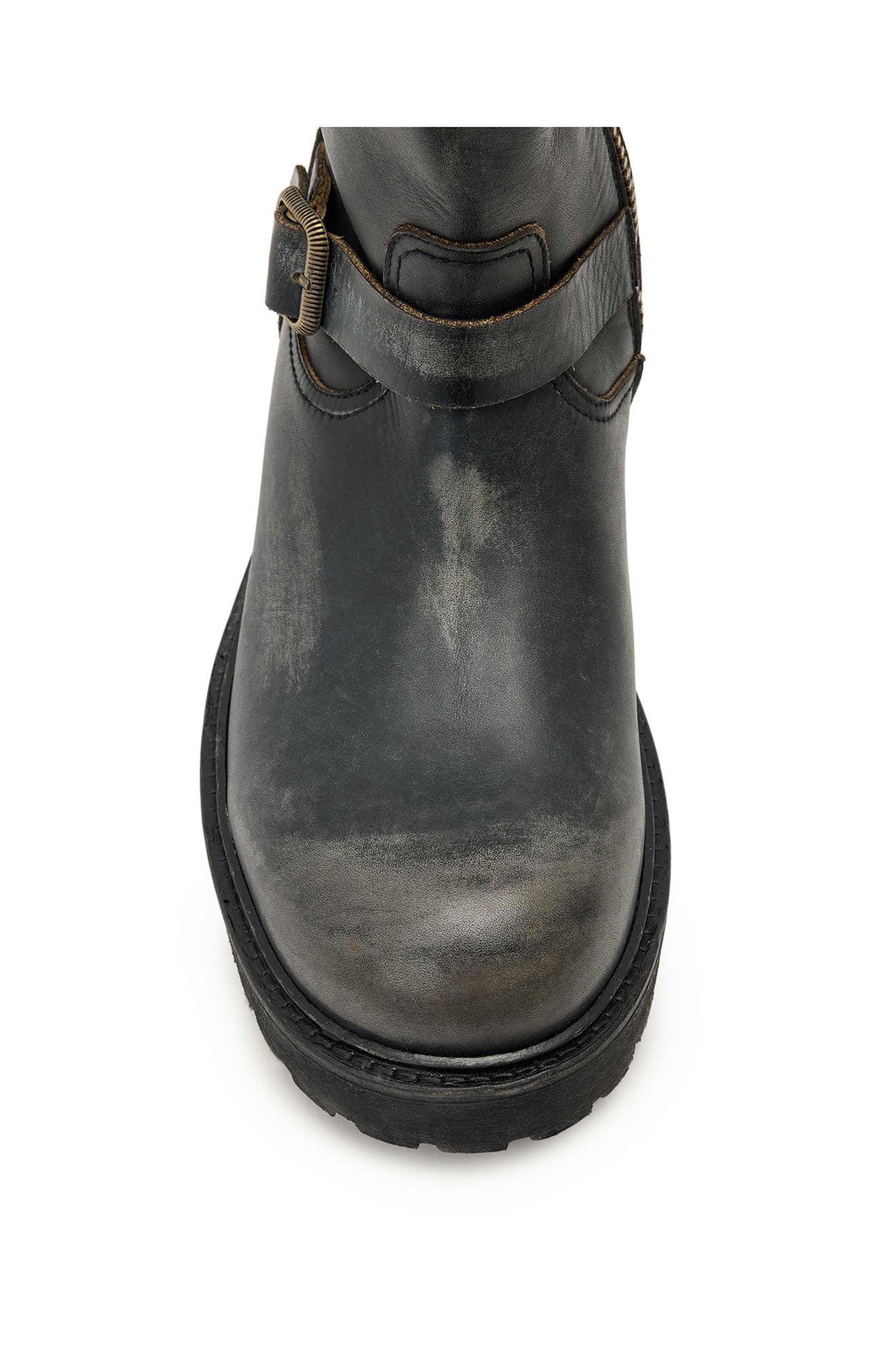 AllSaints Tait Engineer Boot, Alternate, color, Dark Brown