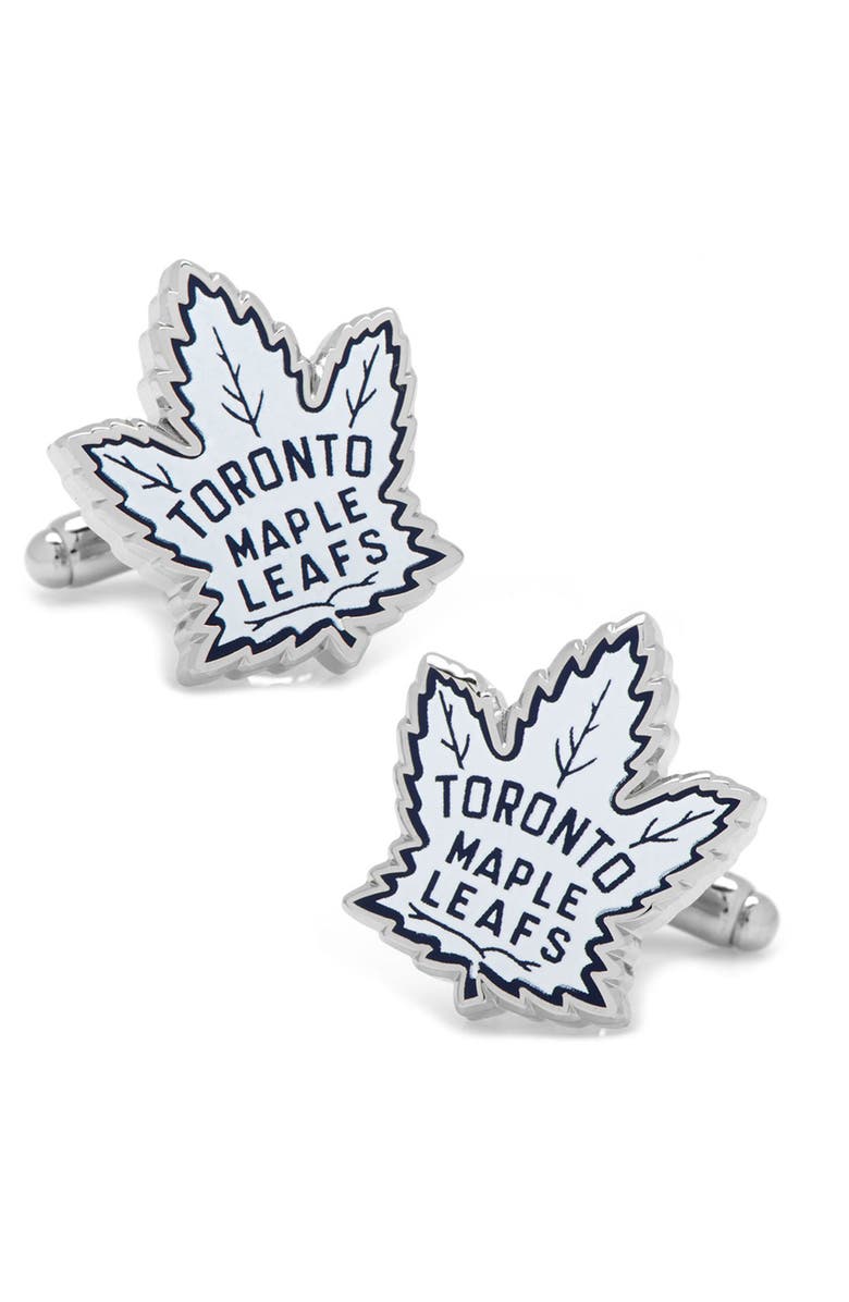 Cufflinks, Inc. NHL Toronto Maple Leaf Cuff Links, Main, color, 