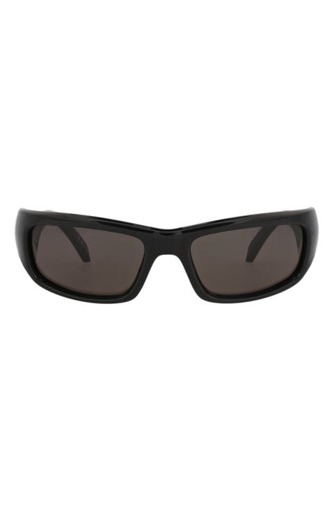 58mm Rectangular Sunglasses