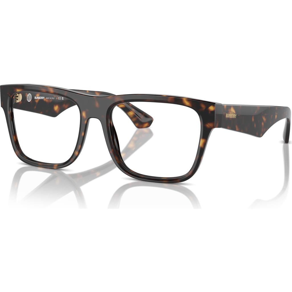 Burberry 53mm Square Optical Glasses In Multi