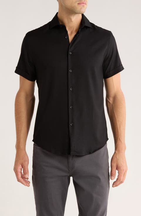Short Sleeve Button-Up Shirt
