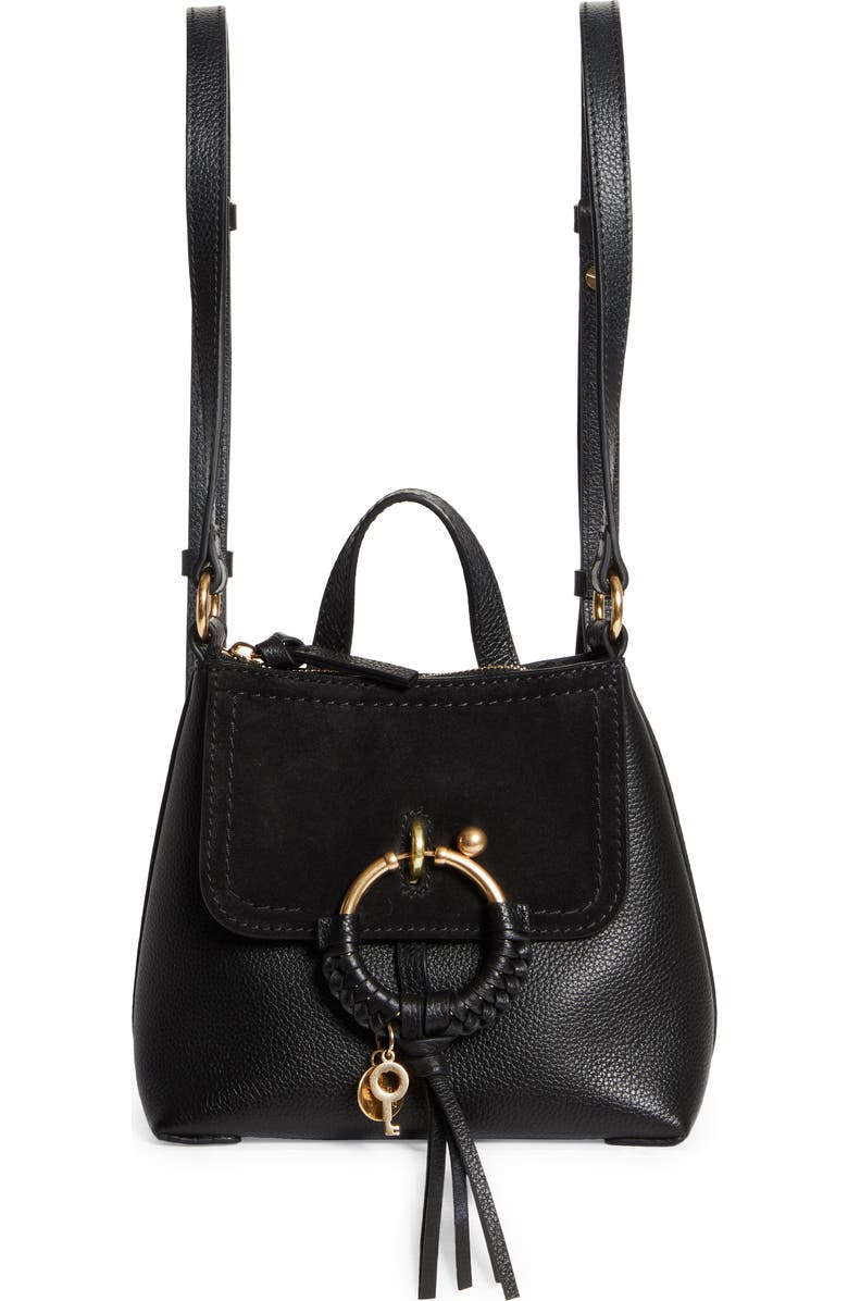 See by Chloé Joan Leather Backpack, Main, color,