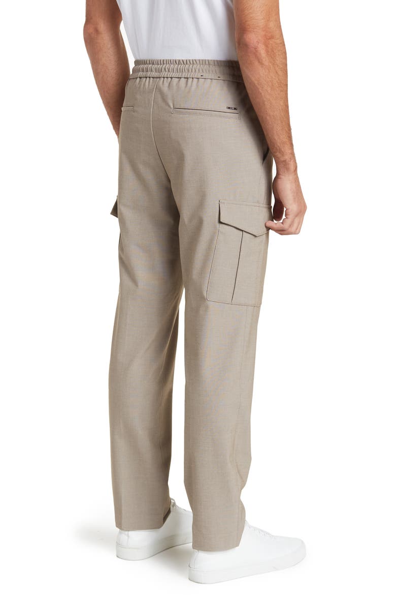 Hugo Boss Banks Tapered Cargo Pants, Alternate, color, BEIGE
