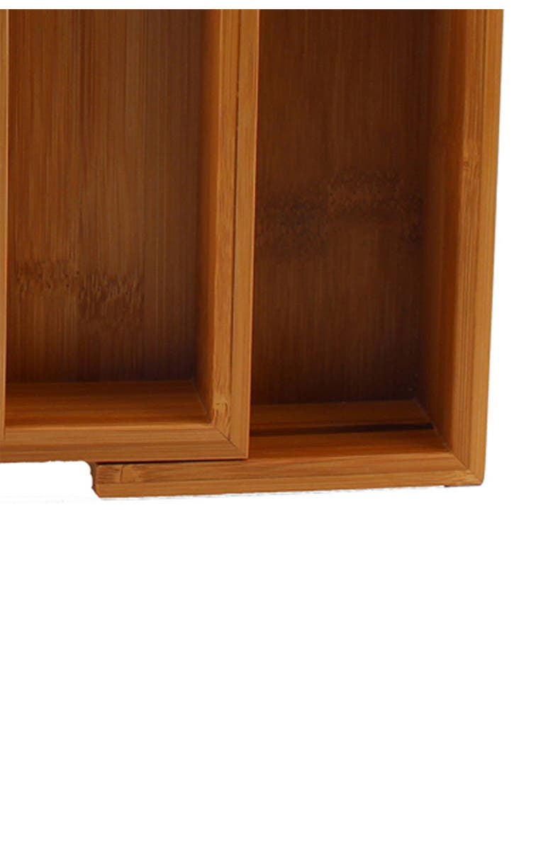 BergHOFF 6-Slot Expanding Flatware Organizer, Alternate, color, Silver