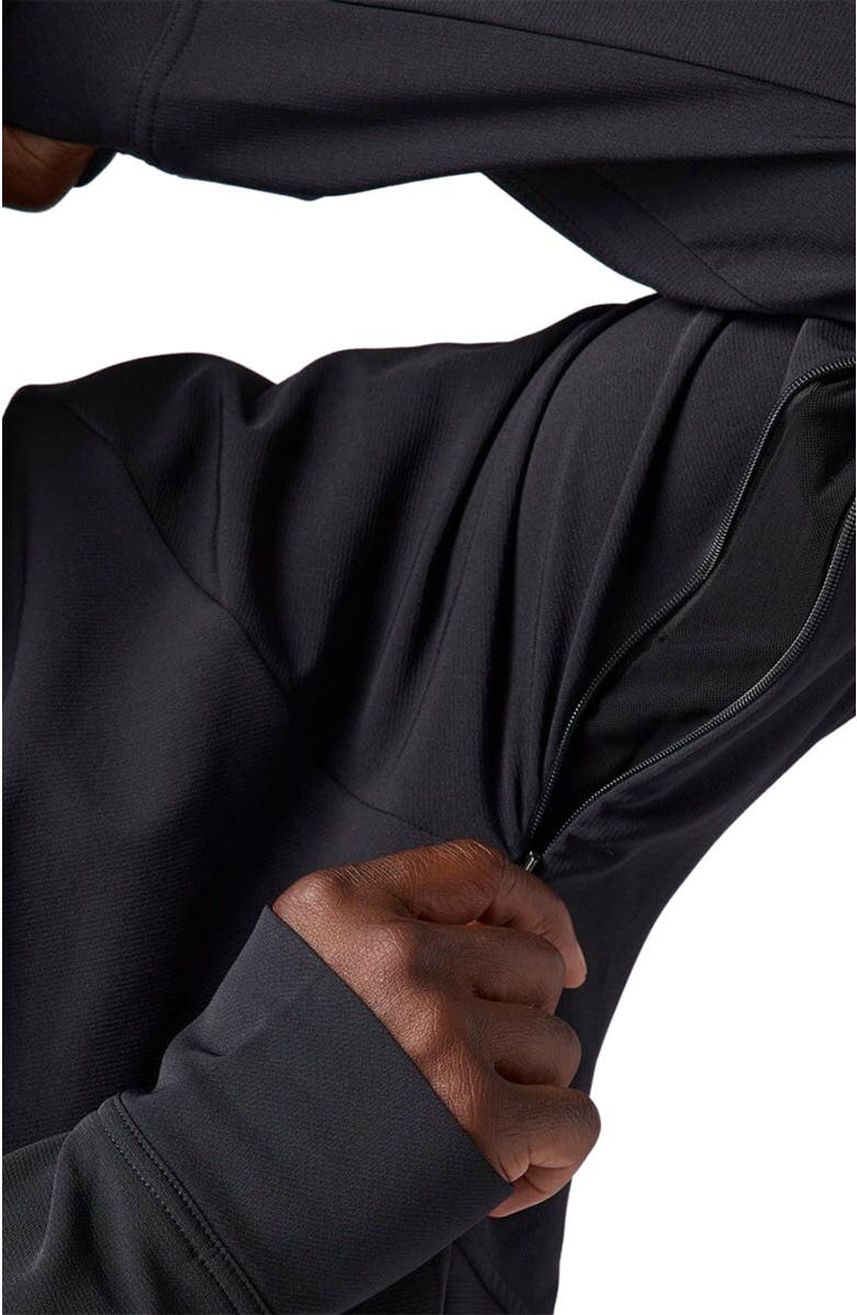 Backcountry Destination Softshell Fleece Hoodie - Men's, Alternate, color, Black