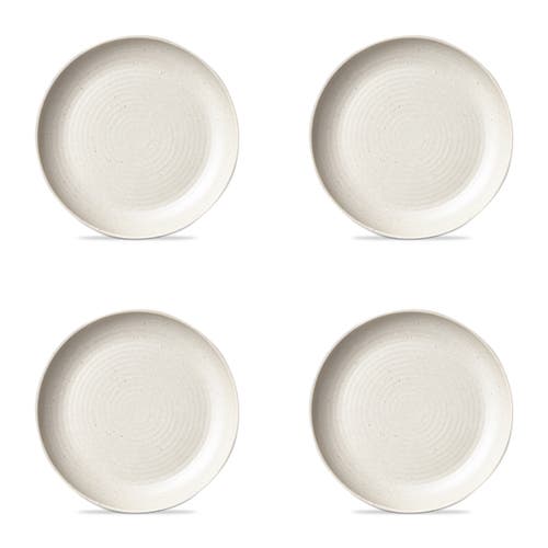 Tag Cream Brooklyn Melamine Salad Plate Set Of Four Dishwasher Safe In Neutral
