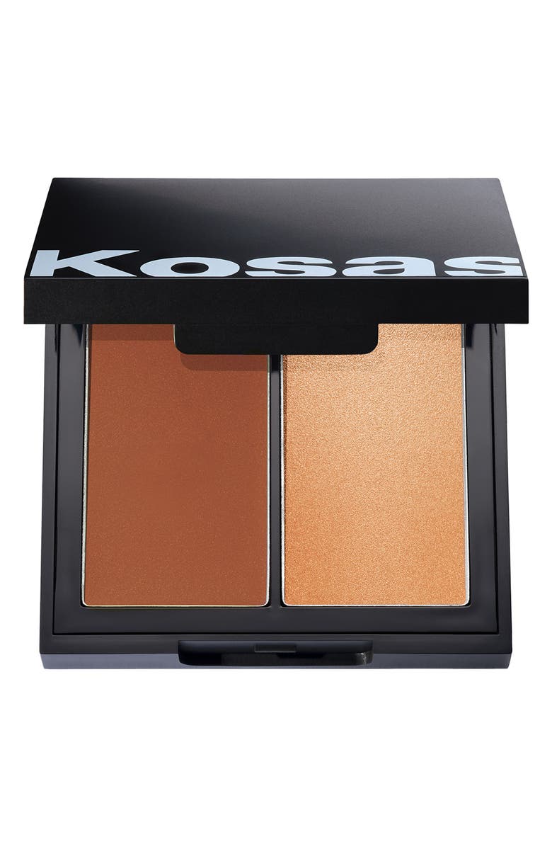 Kosas Color & Light Cream Blush & Highlighter Palette, Main, color,