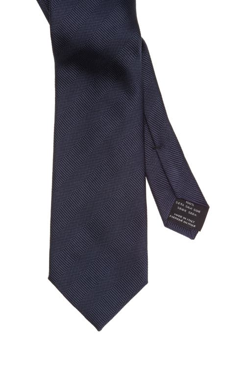 Tom Ford Alternate Silk Tie In Purple