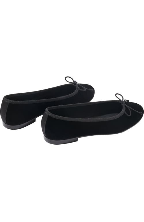 Margaux The Demi Flat In Black