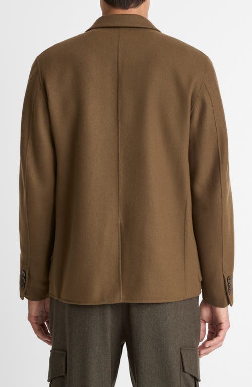 Vince Splittable Wool Blend Sport Coat In Brown